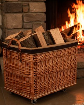 A fonott fa tárolókosaraknak megvan a maguk varázsa. Felidézik a régi időket, amikor otthon fával fűtöttek, és a család a...